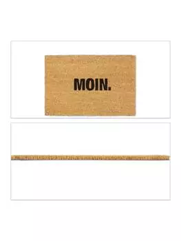 Коврик для ног relaxdays, коричневый