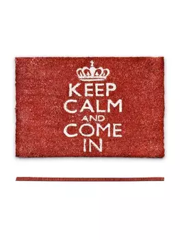 Коврик для ног relaxdays, красный