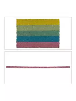 Коврик для ног relaxdays, красочный