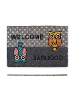 Коврик для ног relaxdays, серый