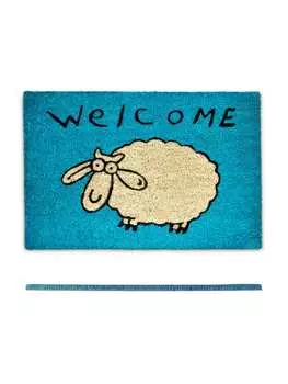 Коврик для ног relaxdays, синий