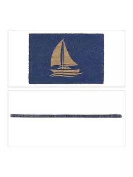 Коврик для ног relaxdays, синий