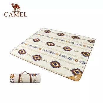 Коврик для пикника Camel (Camel) на открытом воздухе, коврик для пикника в ретро этническом стиле, 1J32267156, белый рис