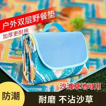 Коврик для пикника Enjoy Space, водоотталкивающий коврик, утолщенный портативный коврик для кемпинга на открытом воздухе, весенний пикник, водоотталкивающая газонная подушка ZP9