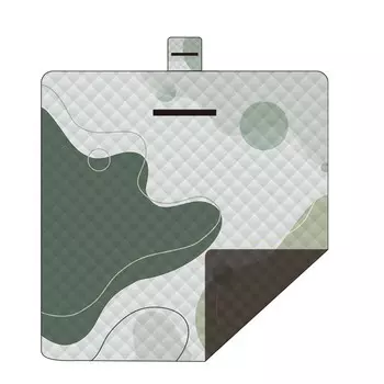 Коврик для пикника Kiversy на тканевой основе Оксфорд AP22-22046 200*200 см тканевая основа Оксфорд