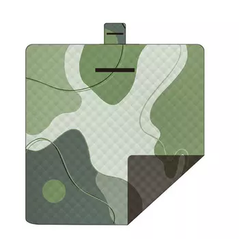 Коврик для пикника Kiversy на тканевой основе Оксфорд AP22-22032 200*200 см на тканевой основе Оксфорд