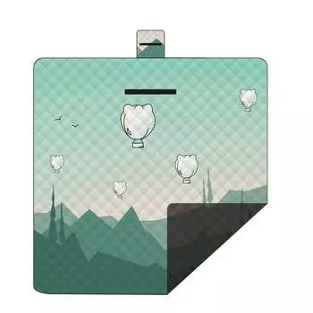 Коврик для пикника Kiversy на тканевой основе Оксфорд AP22-22040 200*200 см на тканевой основе Оксфорд