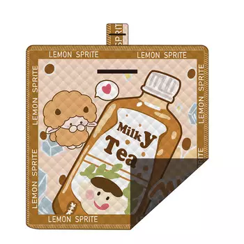 Коврик для пикника Kiversy на тканевой основе Оксфорд AP22-22055 200*200 см на тканевой основе Оксфорд