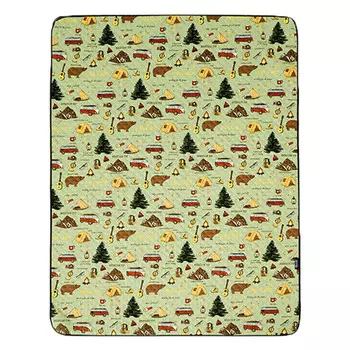 Коврик для пикника Pelliot, портативный коврик для кемпинга, весеннего отдыха, водонепроницаемый и влагостойкий коврик, ткань для пикника, ель, зеленый, 180*200