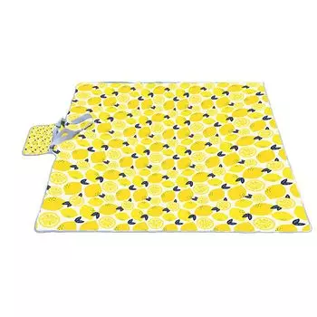 Коврик для пикника, пескозащитный, большой, складной, с принтом, многофункциональный, влагостойкий, большой размер, водонепроницаемый, прочный, одеяло для пикника на открытом воздухе, туристическое снаряжение-N, размеры: S Hameb