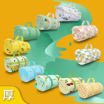 Коврик для пикника Revos, утолщенная ткань для пикника, уличный коврик для пикника, портативный холщовый коврик, коврик для пикника, походный коврик LL8, синий динамический