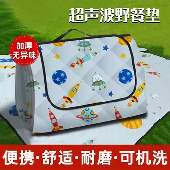 Коврик для пикника Revos, утолщенный водонепроницаемый и влагостойкий коврик, ткань для пикника, пляжный ковер, коврик для весенней прогулки LL8