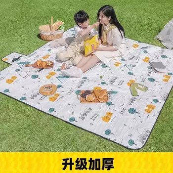 Коврик для пикника Revos, влагостойкий коврик, утолщенный весенний коврик для прогулок на лужайке, уличная палатка для кемпинга, пляжный коврик, портативный коврик для пикника, LL6 Village