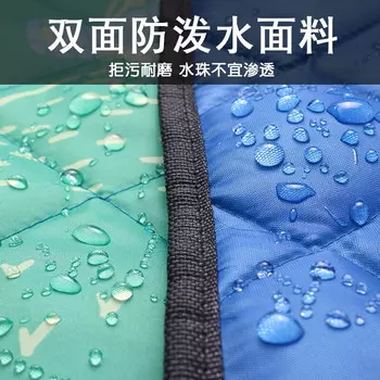 Коврик для пикника Revos, влагостойкий коврик, утолщенный весенний коврик для прогулок, можно стирать в машине, портативный увеличенный коврик для пикника ZP1, желтая сетка.