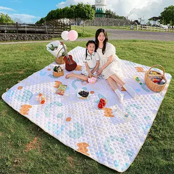 Коврик для пикника Revos, влагостойкий коврик, утолщенный коврик для кемпинга на открытом воздухе, портативный водонепроницаемый коврик для пикника на лужайке, весенний коврик для прогулок, новый ZP9