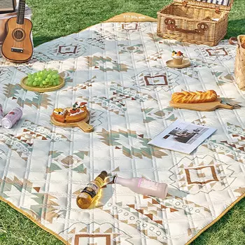Коврик для пикника Revos, влагостойкий коврик, утолщенный коврик для кемпинга, весенней прогулки, лужайки, складной коврик для пикника, JM9, теплый песок