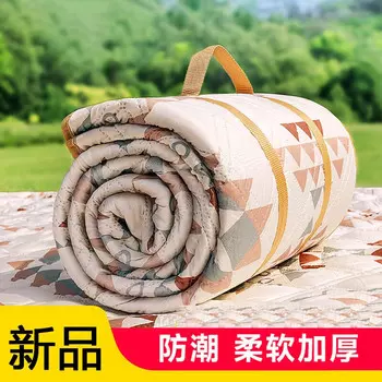 Коврик для пикника Revos, влагостойкий коврик, утолщенный коврик для кемпинга, весенний коврик для пикника, складной коврик для пикника на открытом воздухе, zp9