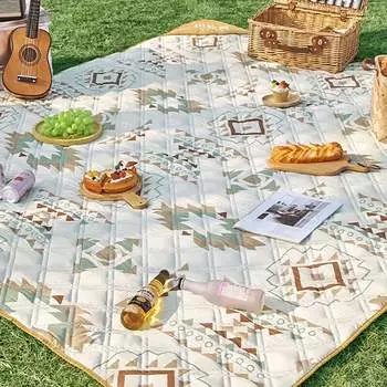 Коврик для пикника Revos, влагостойкий коврик, утолщенный коврик для кемпинга, весенней прогулки, лужайки, складной коврик для пикника, пикника, JM9 Sunshine