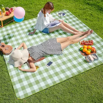 Коврик для пикника Revos, влагостойкий коврик, утолщенный коврик для пикника на открытом воздухе, портативная ткань для пикника, Интернет-знаменитости, in2*1,5 м, красный