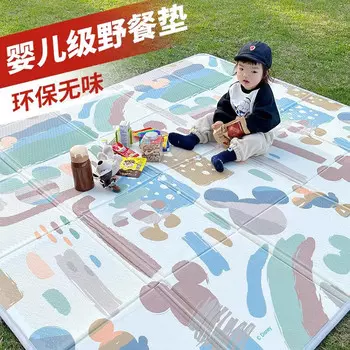 Коврик для пикника Revos, влагостойкий коврик, утолщенный напольный коврик для палатки для кемпинга, ткань для пикника, портативная складная подушка для пикника, LL6 метров