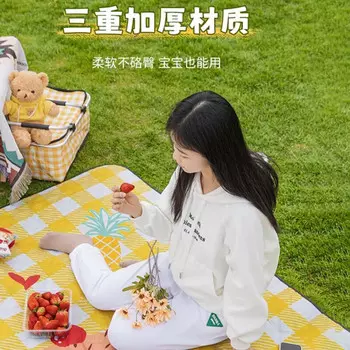 Коврик для пикника Revos, влагостойкий коврик, утолщенный напольный коврик для улицы, коврик для весеннего отдыха, коврик для кемпинга, портативный коврик для пикника, весеннего отдыха, LL8