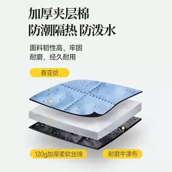 Коврик для пикника Revos, влагостойкий коврик, утолщенный напольный коврик, портативный коврик для кемпинга, пикника, весенней прогулки, складной LL8 Bear