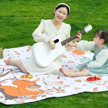 Коврик для пикника Revos, влагостойкий коврик, утолщенный складной портативный коврик для кемпинга и газона, подушка для пикника, весенней прогулки, LL8, сельская местность