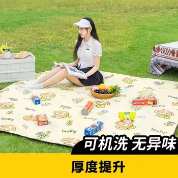 Коврик для пикника Revos, влагостойкий коврик, утолщенный уличный коврик, коврик для кемпинга, осенний и весенний отдых, коврик для пикника на газоне, мед LL6