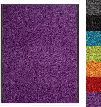 Коврик для сбора грязи Use&Wash фиолетовый 28 вырез 200x150 см Floordirekt
