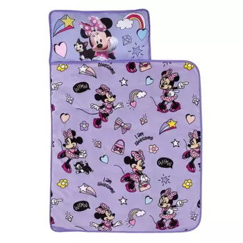 Коврик для сна для малышей Disney Minnie Mouse I Am Awesome, лавандовый