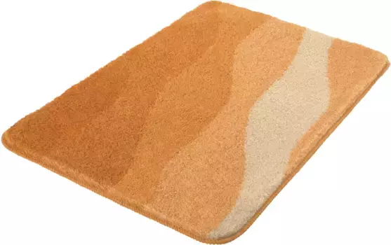 Коврик для туалета Kleine Wolke Малена с нескользящим покрытием 50х50 см, цвет rost