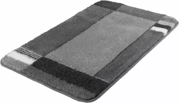 Коврик для туалета Kleine Wolke Padova с нескользящим покрытием 50х50 см, цвет anthrazit