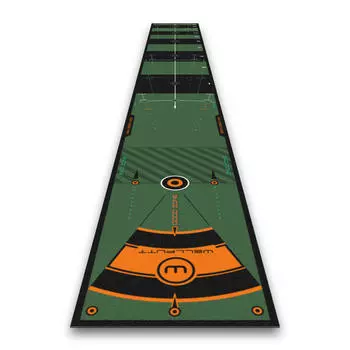 Коврик для укладки Wellputt 4 м зеленый, зеленый