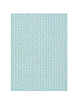 Коврик для улицы Pergamon, бирюзовый
