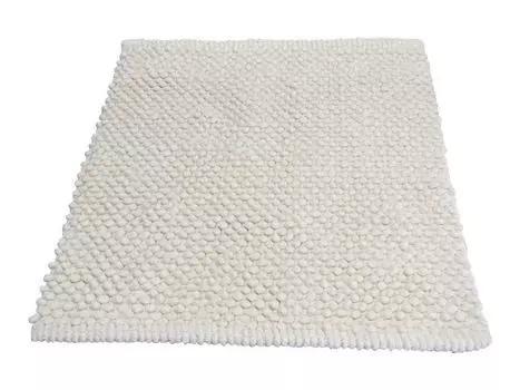 Коврик для унитаза Batex, коврик для унитаза, коврик для ванной, ковер для ванной, 60 х 60 см, пузырьки жасмина, белый