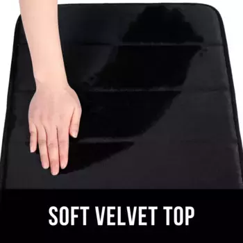 Коврик для ванной Alamro, черный