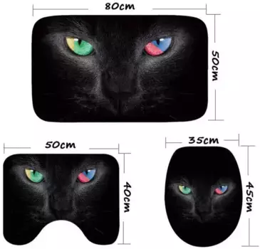 Коврик для ванной Alamro, синий