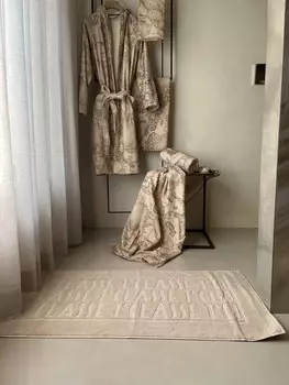 Коврик для ванной Alviero Martini Geo Safari Sponge, 60110 см