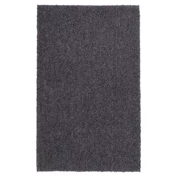 Коврик для ванной - антрацит - 70 х 120 см - хлопок Aquanova, серый