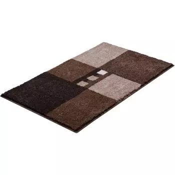 Коврик для ванной Basic Merkur - коврик для ванной премиум-класса, цвет: коричневый, размер: комплект из 3 крышек. 40х50+50х80 GRUND