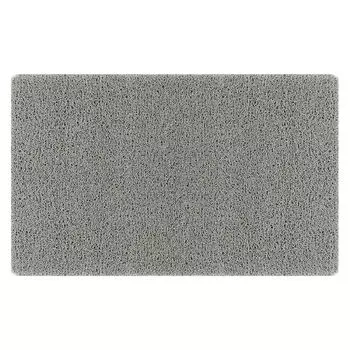 Коврик для ванной без запаха, отличный дренаж, нескользящий, много отверстий, противоударный, нескользящий, серый Stuttg