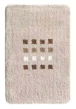 Коврик для ванной - бежевый - полиакрил - 70 х 120 см Kleine Wolke