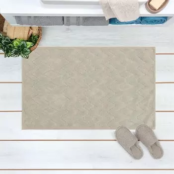 Коврик для ванной Bluenity Lycia - Серый - 50x80 см