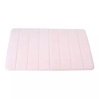 Коврик для ванной Brielle Beige — Впитывающий нескользящий коврик для ванной — 50x80 см Zorluteks Tekstil Ticaret ve Sanayi A.S, бежевый