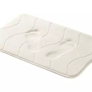 Коврик для ванной, быстросохнущий, против царапин, коралловый флис, нескользящий, впитывающий, напольный коврик для ванной комнаты, бытовые иллюстрации-бежевый Stuttg