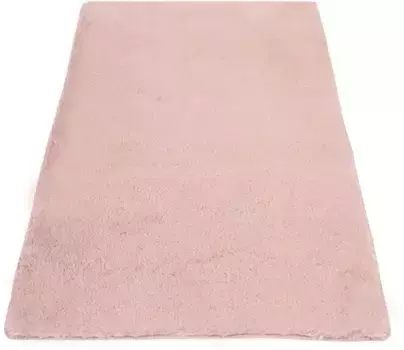 Коврик для ванной Carpet City "Topia Mats прямоугольный (67х110 см), розовый