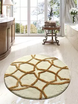 Коврик для ванной Colorful Cotton, бежевый