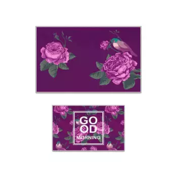 Коврик для ванной Conceptum Hypnose, розовый