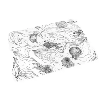 Коврик для ванной CoolChange, белый