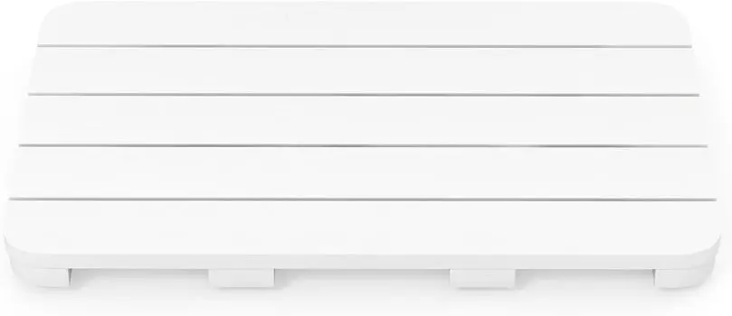 Коврик для ванной COSTWAY Badematte 55x34cm, белый